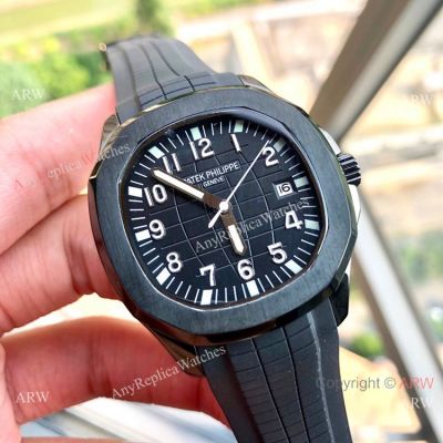 All Black Patek Philippe Aquanaut automatic Watches 39mm